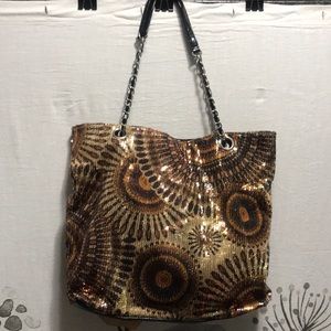 Sunflower Sequin Bag.